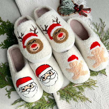 Joyful Christmas Slippers