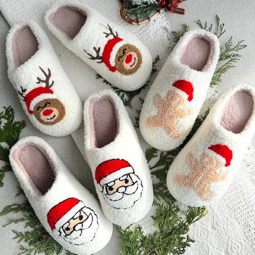 Joyful Christmas Slippers