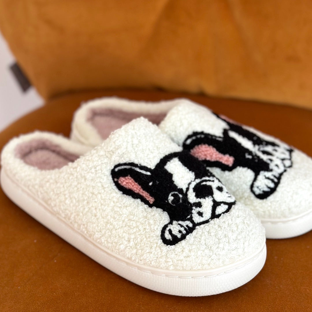 Boston Terrier Slippers