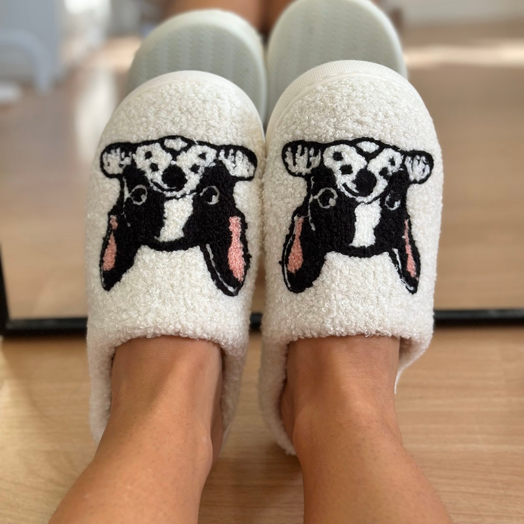 Boston Terrier Slippers