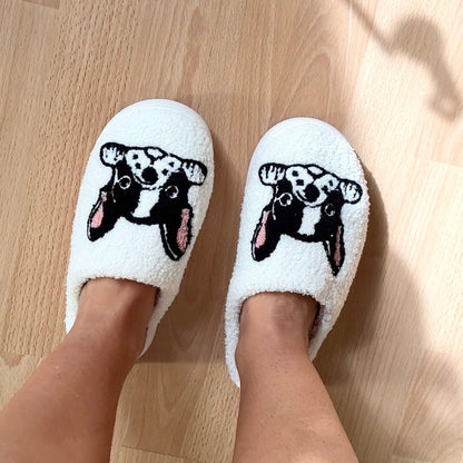 Boston Terrier Slippers